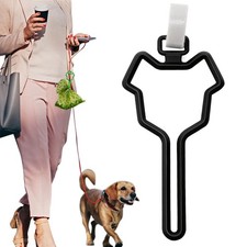 Dog Poop Bag Holder Leash Waste Bag Dispenser Treat Clip Bag Belt Walking Hiking