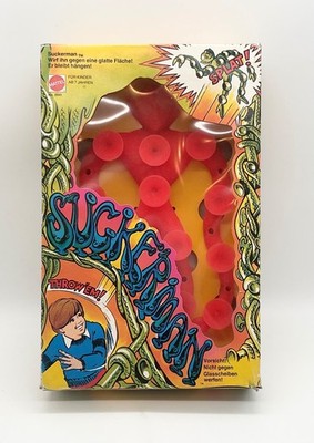 Vintage ,, Mattel USA 1978,, ,,Suckerman Alien rot ,, ,,Neu in OVP,,