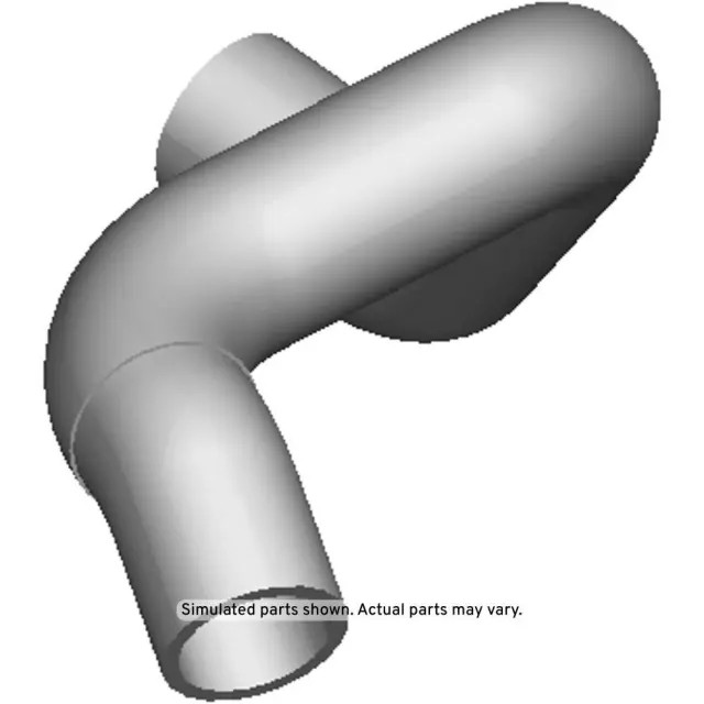 Manguera inferior de refrigerante del radiador para Cadillac Chevrolet GMC 2019-2025 (P/N 85522402)