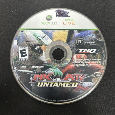 Mx Vs ATV Untamed - Microsoft Xbox 360 Disc Only Works/Tested - No Tracking