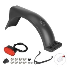 Black Rear For FENDER for Electric Scooter with Hook Tail Light Bracket