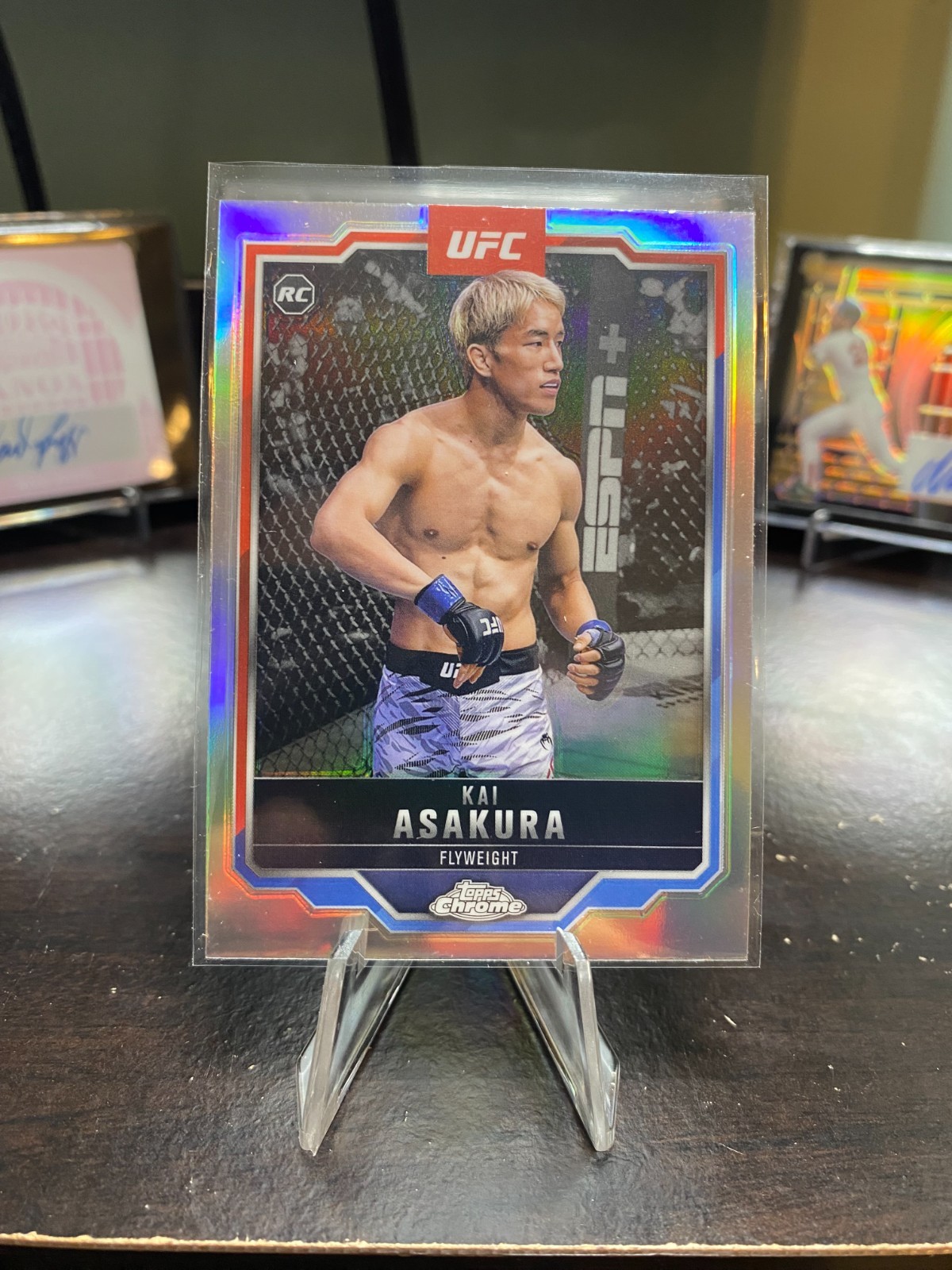 2025 Topps Chrome UFC - Kai Asakura #161 Refractor (RC)