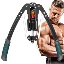Adjustable Arm Exerciser 22-440lbs - Hydraulic Chest Expander  Muscle Trainer