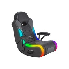 X Rocker Video Gaming Floor Rocker Chair, Built-in Audio, College Dorm Essent...