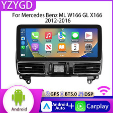 For Mercedes Benz ML W166 GL X166 2012-2016 Car Radio CarPlay GPS Stereo Video