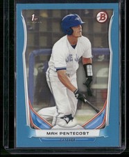 2014 Bowman Draft #DP8 Max Pentecost Blue #/399