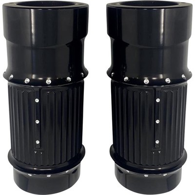 Covingtons Fork Leg Bells - Fat - Dimpled - Black C1116-B