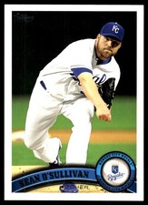 Sean O'Sullivan 2011 Topps Update #US89 Royals MLB READ FREE SHIP AutographDen