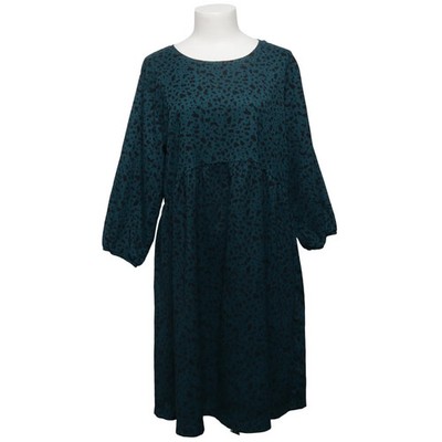 Janina Curved, Kleid, Größe: 48, Blau/Schwarz, Elasthan/Polyester #FCU