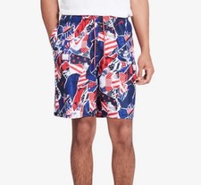 Nike Swim Trunks USA Americana Red White Blue Volley NWT Kid s XL