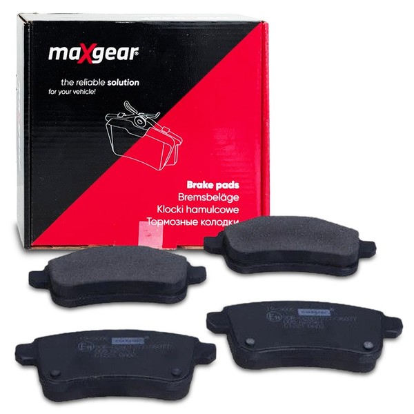 Maxgear BremsbelÄGe Bremsbelagsatz Hinten FüR Renault Megane 4 ScÉNic 4 Talisman-image