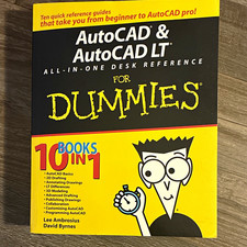 AutoCAD AutoCAD LT All-in-One Desk Reference For Dummies 10 Books in 1 2008