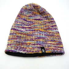 Forbusite Hat Beanie Mens Multicolor Knit Black Lined Winter Warm Slouch Cap