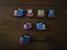 Lot Of 6 Thomas Shoe Charms And Stanley Straw Topper