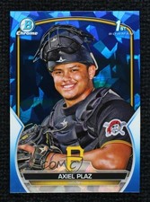 2023 Bowman Chrome Sapphire Edition Prospects Axiel Plaz #BCP-208 0lj0