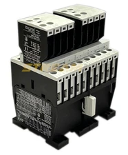 Eaton XTCR009B21TD FVR IEC Contactor, 9 Amp, 24Vdc Coil, 3 Pole, 45 mm Frame