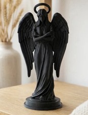 Elegant Angel Figurine with Outstretched Wings | Statue Home Decor | Decorative