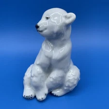 *SCARCE*  ROSENTHAL GERMANY PORCELAIN FIGURINE OF A POLAR BEAR CUB