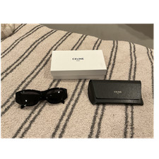 CELINE CL40236U Womens Black Oversized Geomet...