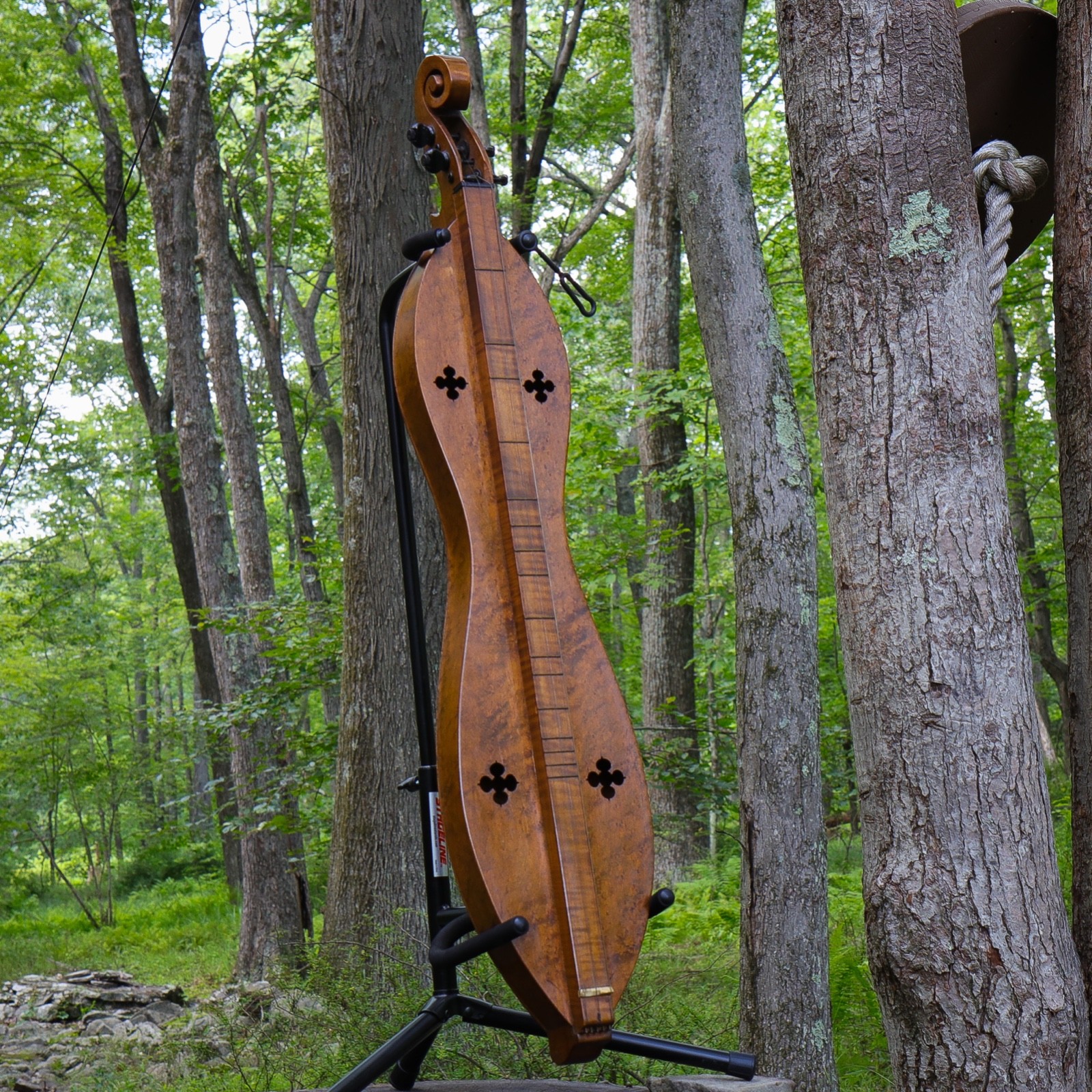 🇺🇸 1974 Mountain Dulcimer Masterpiece By Famous WIlliam Cumpiano Guitar Maker