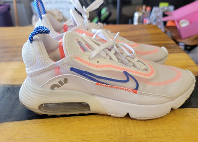 Size 8 - Nike Air Max 2090 White Flash Crimson Women's sneakers CT1290-100