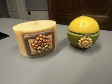 Coppia Candela con ciondolo Originale thun Altorilievo