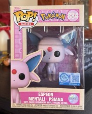 Funko Pop! Games: ESPEON (Soft Color) #884 Pokemon Gamestop Exclusive IN HAND