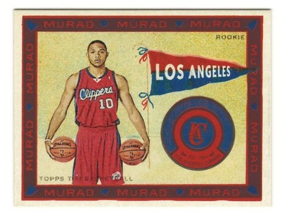 2008-09 Topps T-51 Murad Mini Black #177B Eric Gordon Los Angeles Clippers
