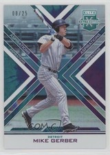 2016 Panini Elite Extra Edition Aspirations Tie-Dye 8/25 Mike Gerber #123 0f8