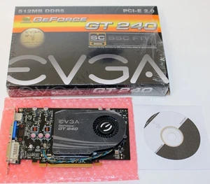 EVGA GeForce GT 240 512MB DDR5 Carte vidéo 512-P3-1242-LR