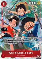 Ace & Sabo & Luffy (Alternate Art) [OP13 - OP13-007] Foil