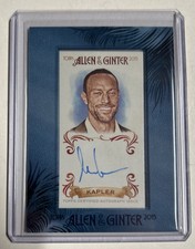 2015 Topps Allen & Ginter Gabe Kapler Autograph Mini🔥Look🔥AGA-GK