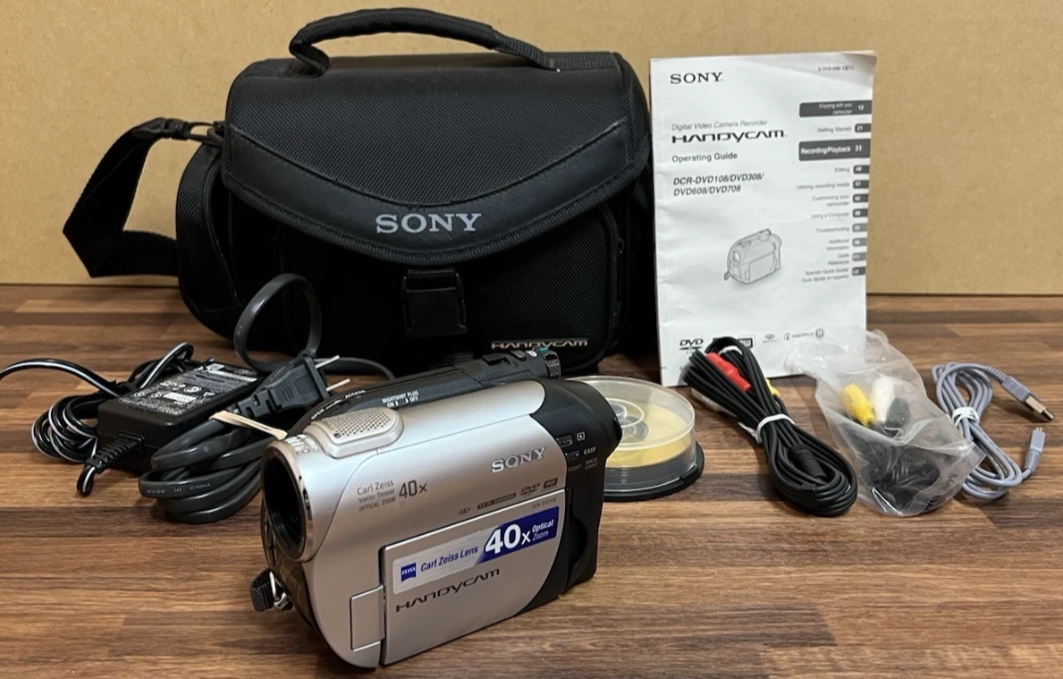 Las mejores ofertas en Zoom óptico 40-60x Sony Handycam DVD