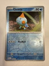 Chewtle 043/142 Yuka Morii Art 2024 Carta Pokemon Corona Stellare Reverse Holo