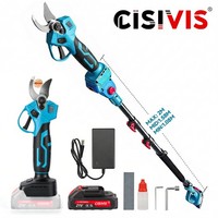 Telescopic Pole Chainsaw Long Reach Electric Tree Pruner Trimmer Branch Cutteruk