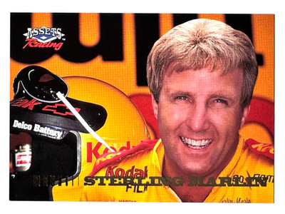 STERLING MARLIN 1995 Classic Finish Line Assets Racing NASCAR Racing Card #6
