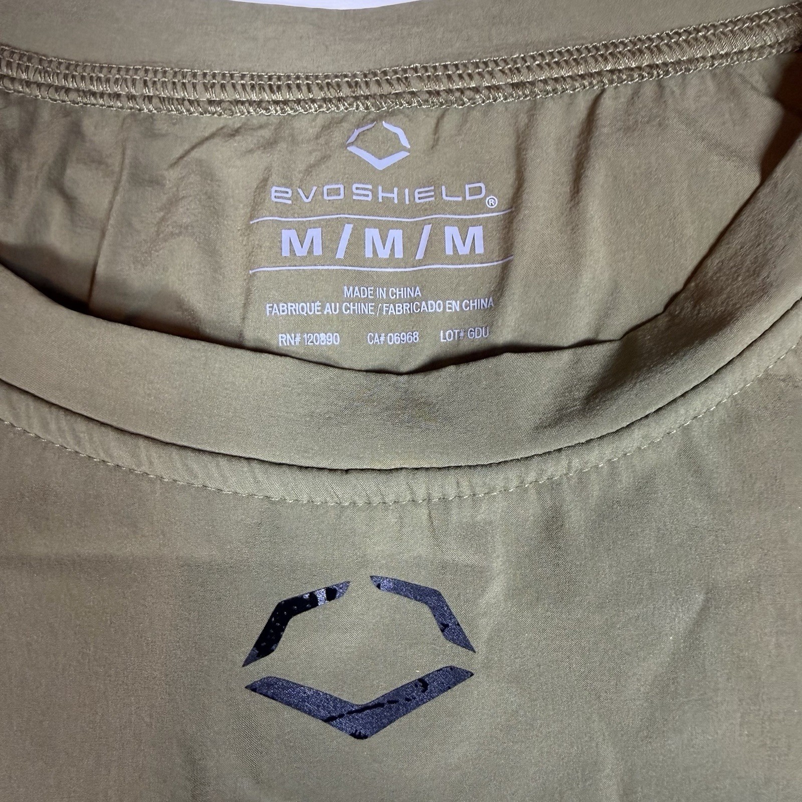 Evoshield Baseball Pullover Men’s Medium Olive Gr… - image 3