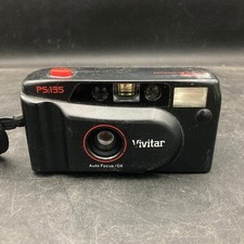 Vivitar PS:135 Auto Focus/DX 35mm Point Shoot Film Camera Tested Working