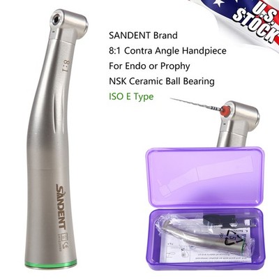Dental Endo Handpiece 8:1 Contra Angle Endodontic For Dentsply E Type