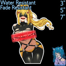 KonoSuba Darkness 3" / 5" / 7" Waifu Lewd Anime Laptop Car Sticker