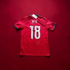 SIGNED Pedro Neto Portugal World Cup 2026 Shirt COA Proof Jersey