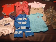 Baby Boys 9 To 12 Months Clothing Lot Great Condition. 8 Pc In All.