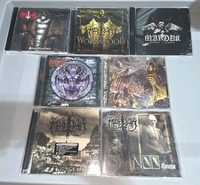 Marduk x7 CD and x1 DVD Lot Regain Records Osmose Productions