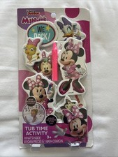 Disney Minnie Mouse Tub Time Activity Set Bath NEW