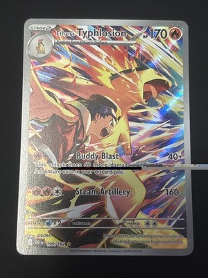 Pokémon Ethan's Typhlosion 190/182 Destined Rivals Illustration Rare Full Art H 