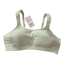 Syrokan High Impact Sports Bra 40D Wireless A254 Pale Green NWT