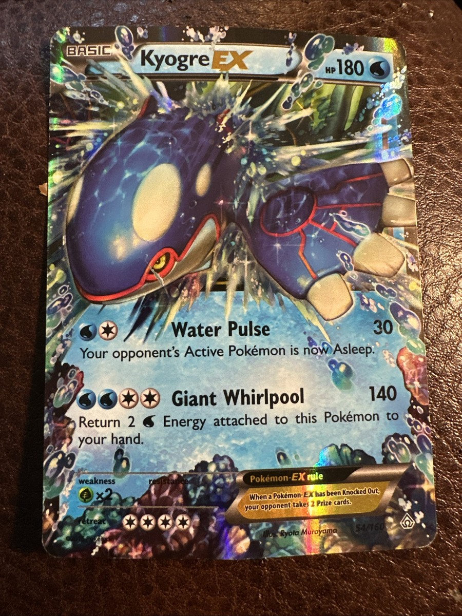 ポケモンカードEX 54枚セット Kyogre EX 54/160 XY-Primal Clash Holo for sale online | eBay