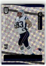LAWRENCE GUY 2019 Panini Unparalleled RC Rookie Hyper SSP #18 Patriots 23/25