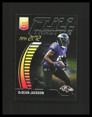 2023 DeSean Jackson -Donruss Elite Full Throttle #FT-DJ - S1B2R3L5C2
