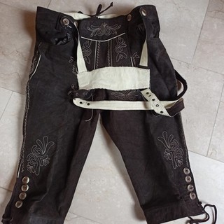 Landhaus Naturally Lederhose Tracht Festhose Gr. 50 BW 45cm